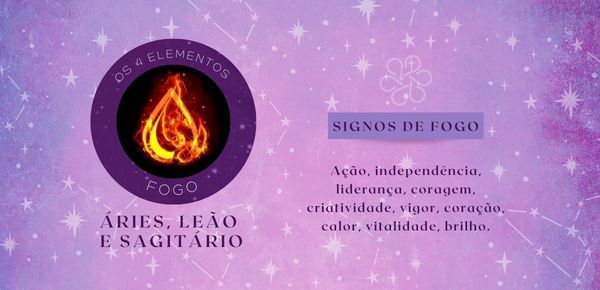 Os 4 elementos e os signos - Rafaela Laefara